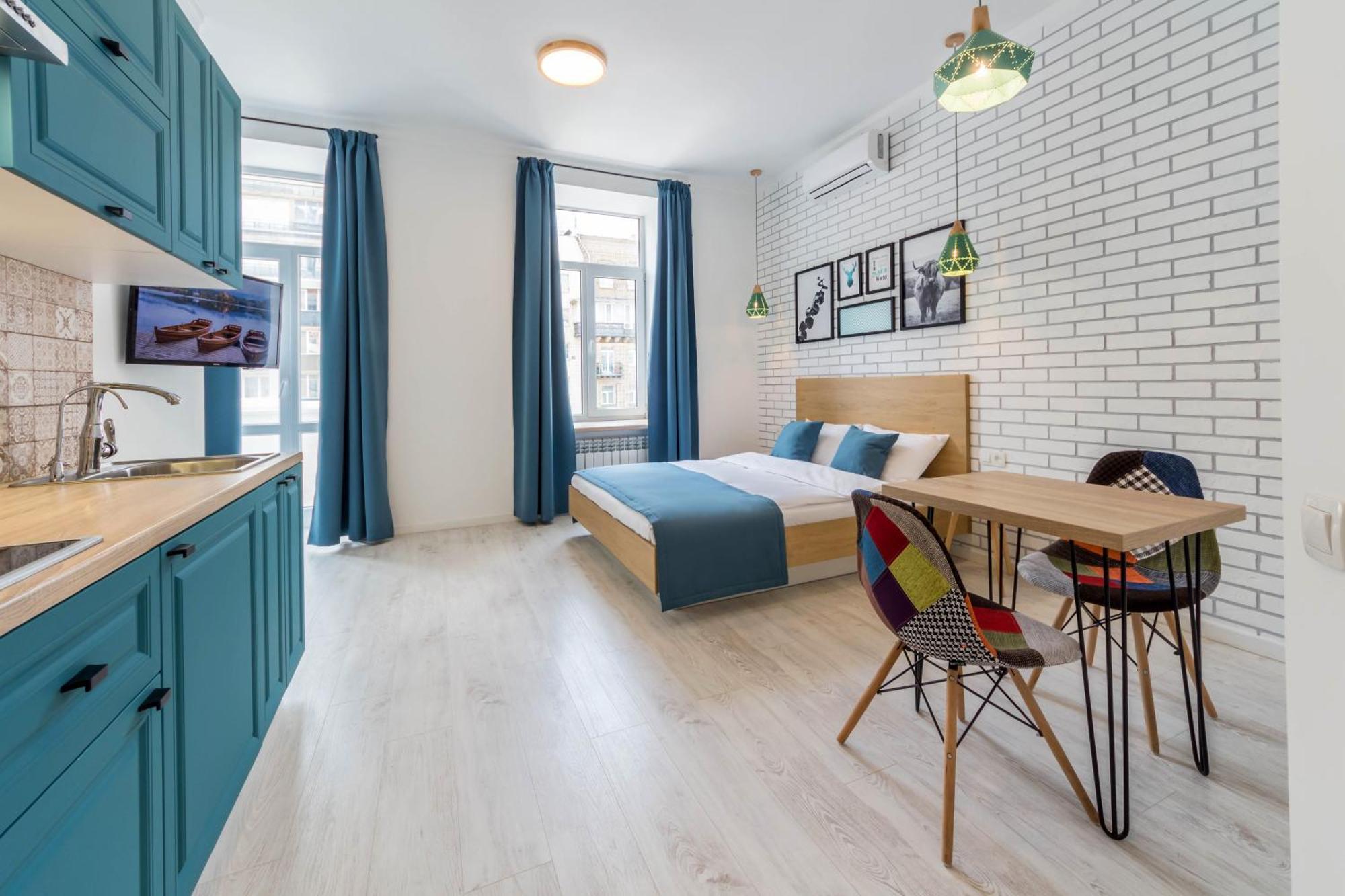 Apartments On Velyka Vasylkivska 47 Kiev Dış mekan fotoğraf
